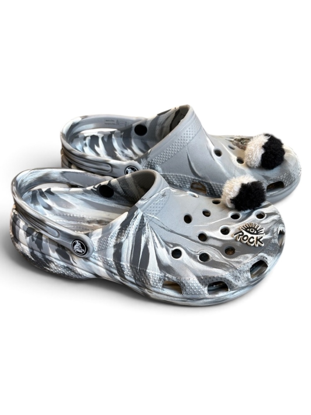 Classic Marbled Clog Slip-On M9/W11 Gray/White